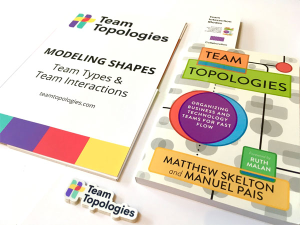 Team Topologies book and shapes folder